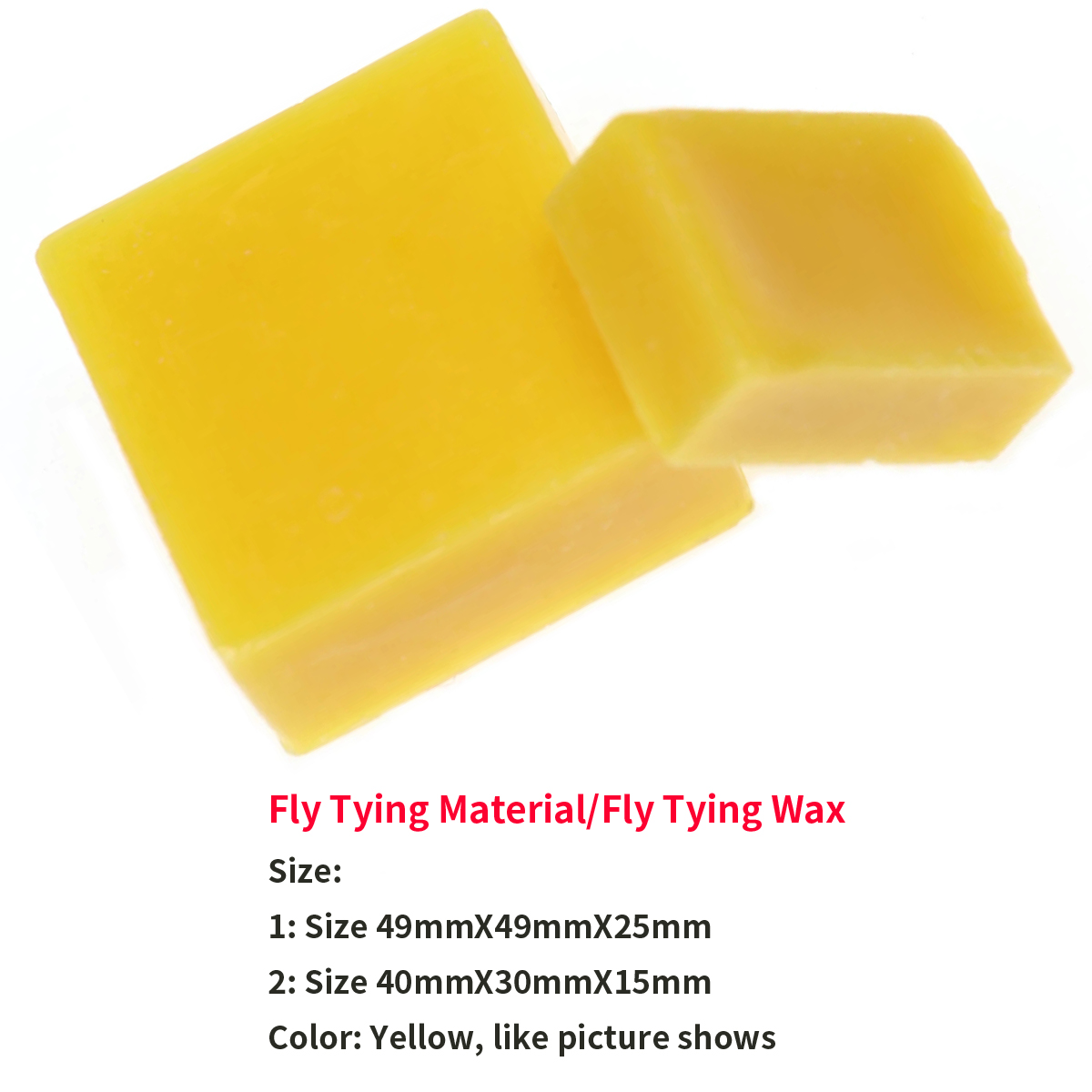 Fly Tying Dubbing Wax Block Ny - огляд і ціна Fishing Hook Size
