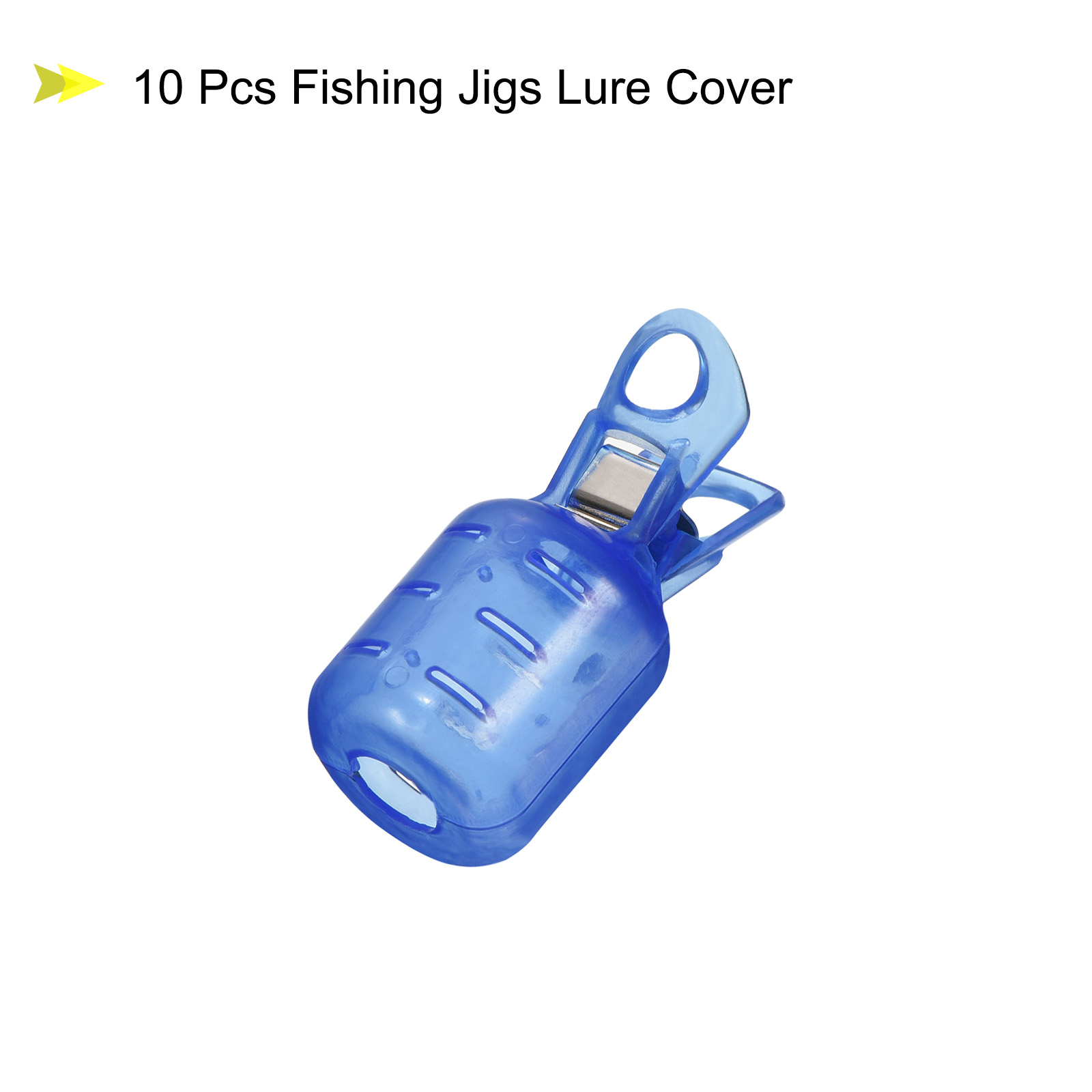 10pcs Small Size Squid Jig Hoo - огляд і ціна Fishing Hook Jig