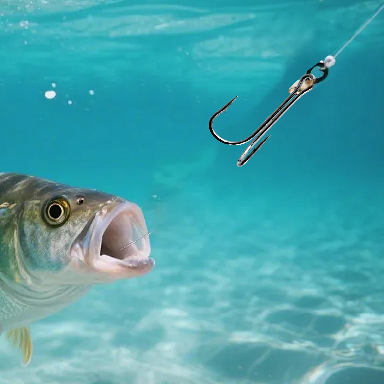 Barbed Fish Hooks 10 Pack High - огляд і ціна Fishing Hook Treble