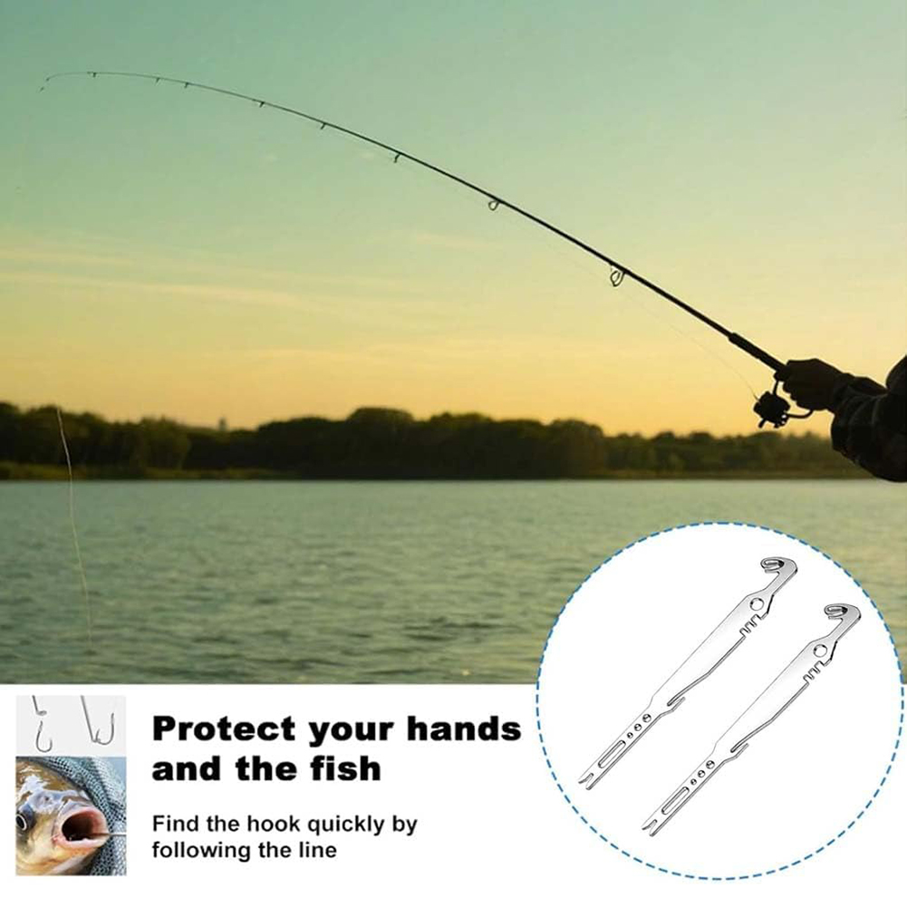 6 In 1 Stainless Steel Hook Re - огляд і ціна Fishing Hook Remover