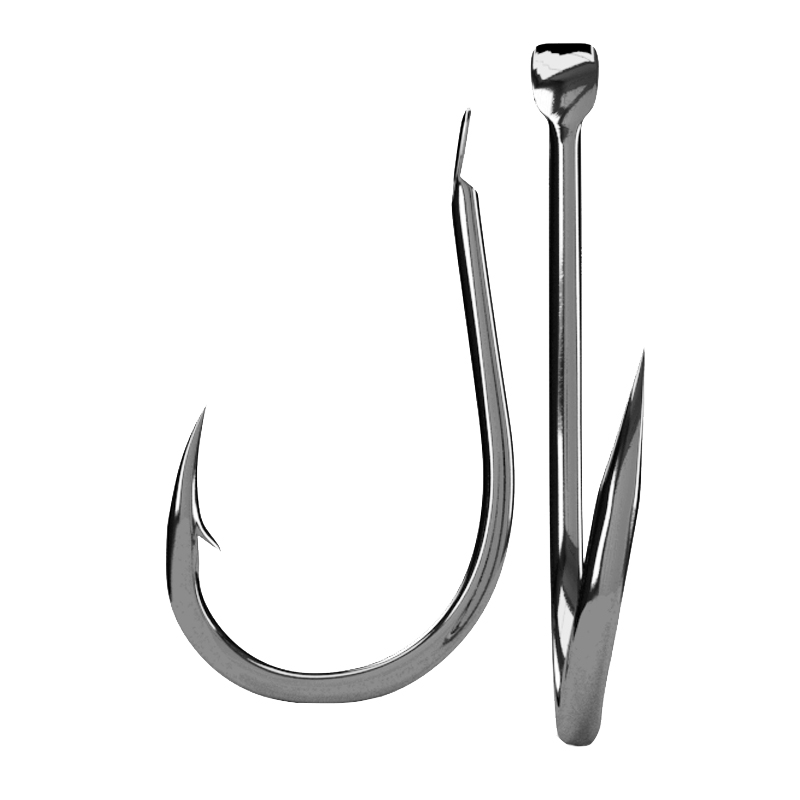 100pcs/Lot 7 Size Barbed Fishi - огляд і ціна Fishing Hook Circle