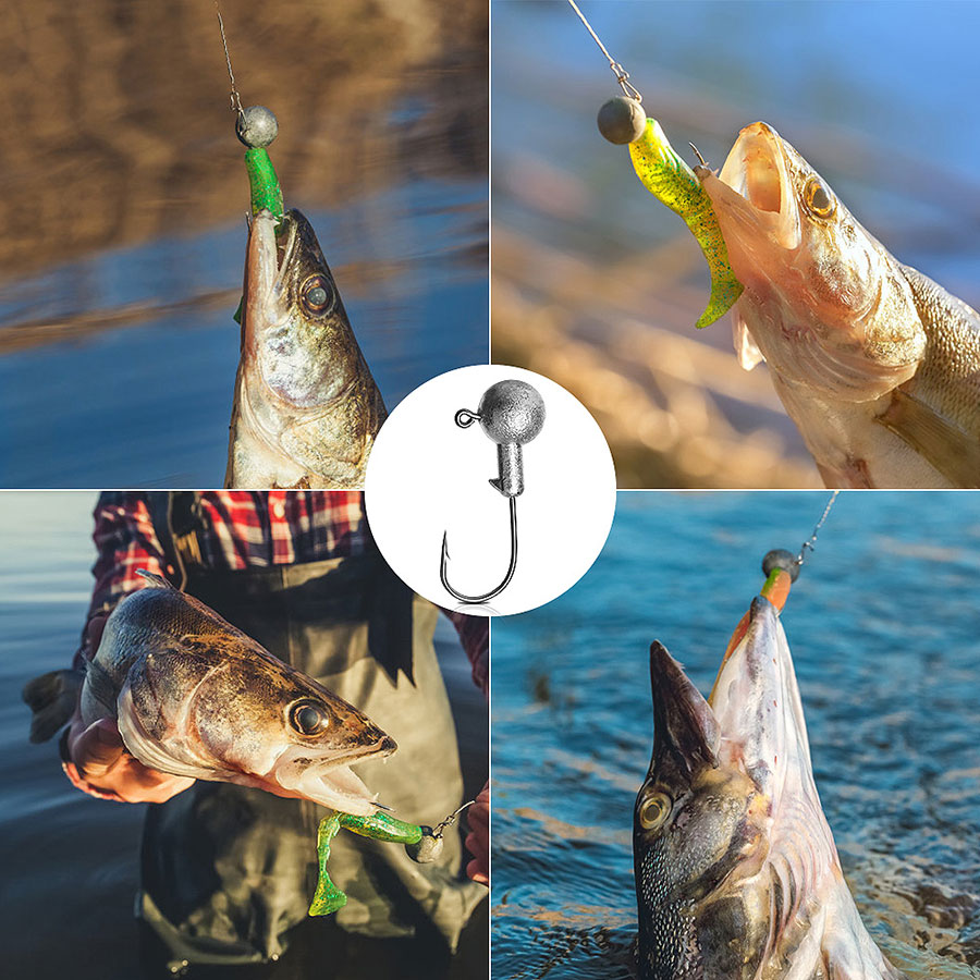 WODJYJ 1g 2g 3g 4g 5g 7g 8g 10 - огляд і ціна Fishing Hook Assortment