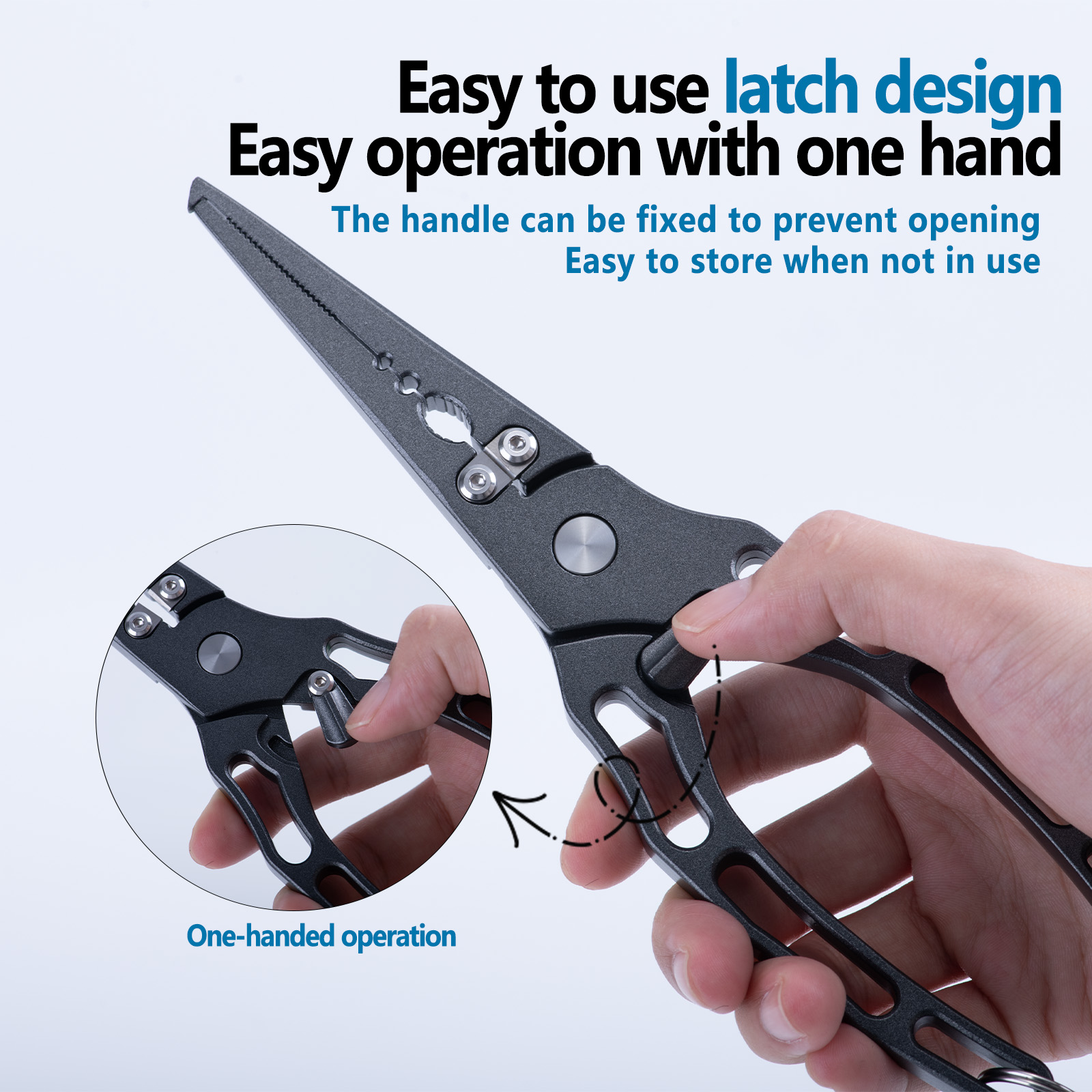 Fishing Pliers and Fish Grippe - огляд і ціна Fishing Hook Sharpener